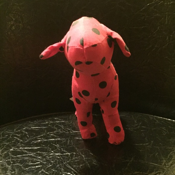 PINK Victoria Secret red and black polka dot dog - Picture 2 of 4